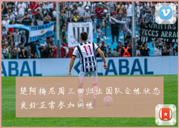 楚阿梅尼周三回归法国队合练状态良好正常参加训练